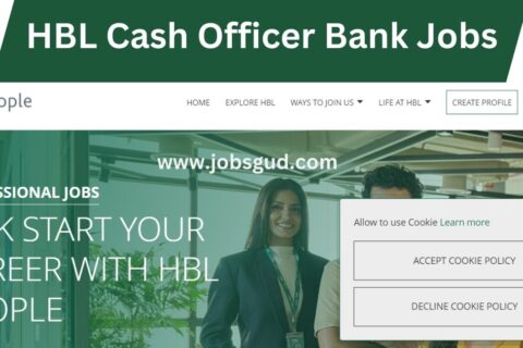 HBL Cash Officer Bank Jobs