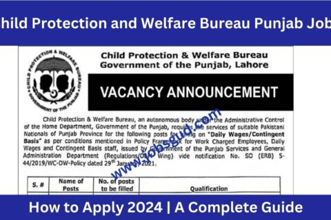 Child Protection and Welfare Bureau Punjab Jobs How to Apply 2024 A Complete Guide