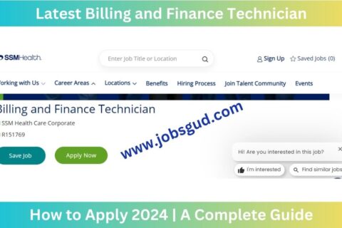 Latest Billing and Finance Technician
