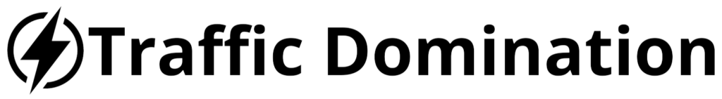 traffic domination dark logo