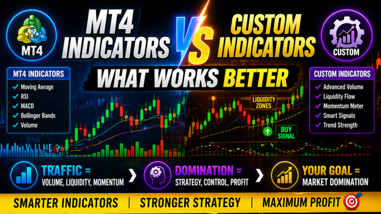 MT4 Indicators vs Custom Indicators